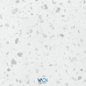 Vitra, 60x60cm, SET6.0 TERRAZZO WIT R10A 7R PORSELEINEN VLOER & WANDTEGEL